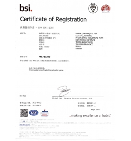 ISO 9001證書-越南
